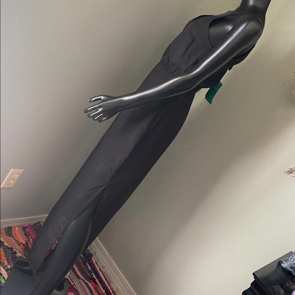 H&M Black Sheer Maxi Dress NWTs